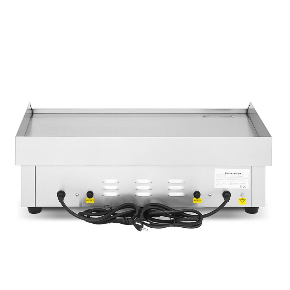 Ηλεκτρικό πλατώ χρωμίου με λεία επιφάνεια Dynamic EG 820D - Image 2