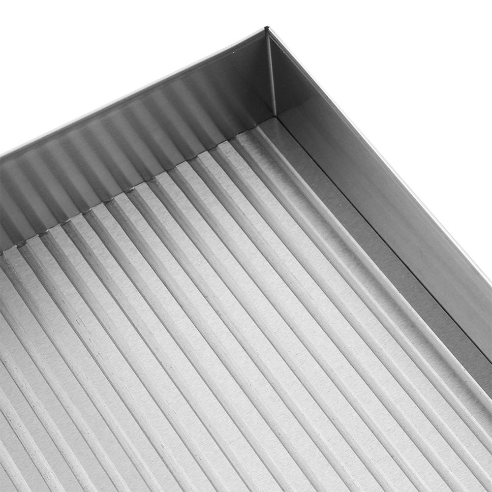 Ηλεκτρικό πλατώ χρωμίου με μισή επιφάνεια λεία και μισή ραβδωτή Dynamic EG-820D-2 - Image 8